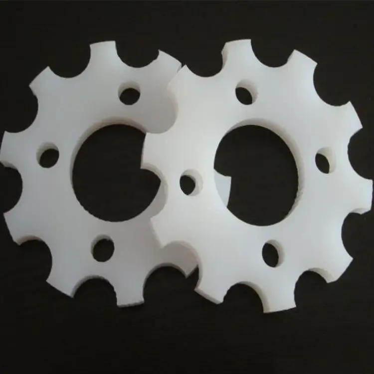 white UHMW Sprockets