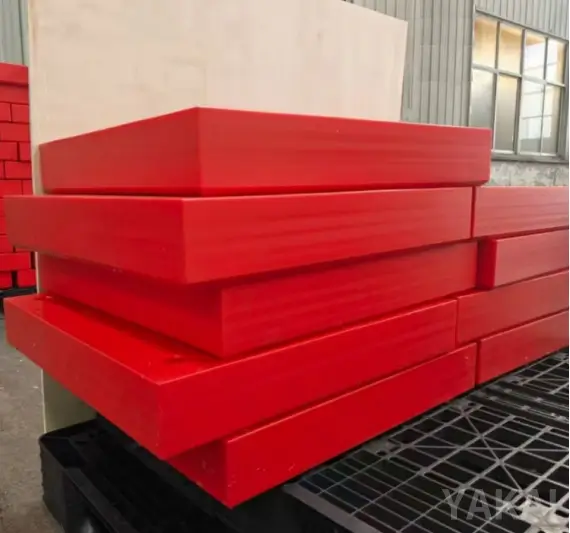 UHMWPE sheets cut to custom sizes and shapes