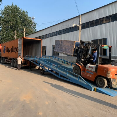 Container Shipment Ground Protection Mats to Australia