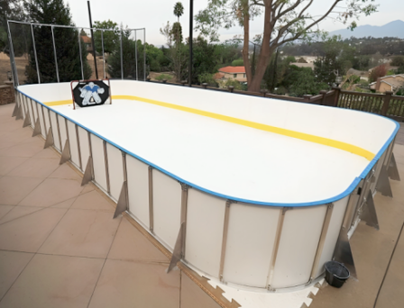 Synthetic Ice Rink