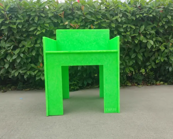Recycled plastic furniture